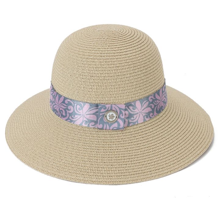 Hat Orchid Beige Tapa Tiare Pink Grey