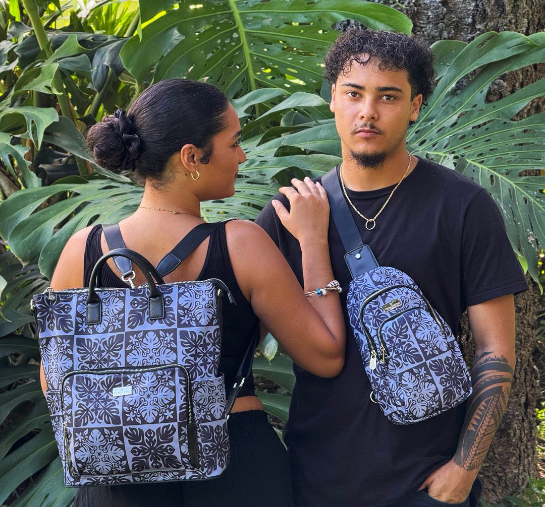 Ke'olu Quilt Black
