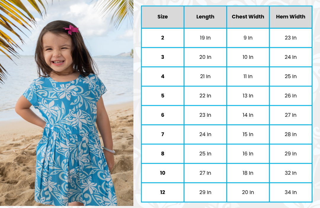 Girls Dress Leilani Hibiscus Mocha