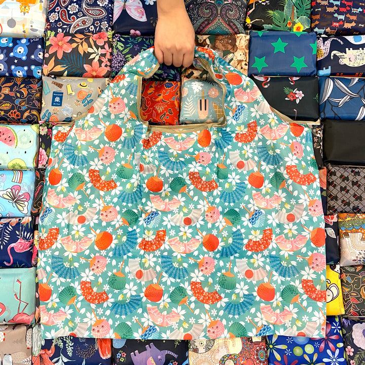 Foldable Bag Jackie - Assorted Prints