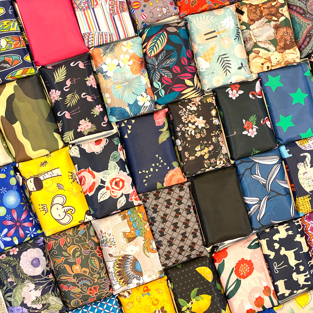 Foldable Bag Jackie - Assorted Prints