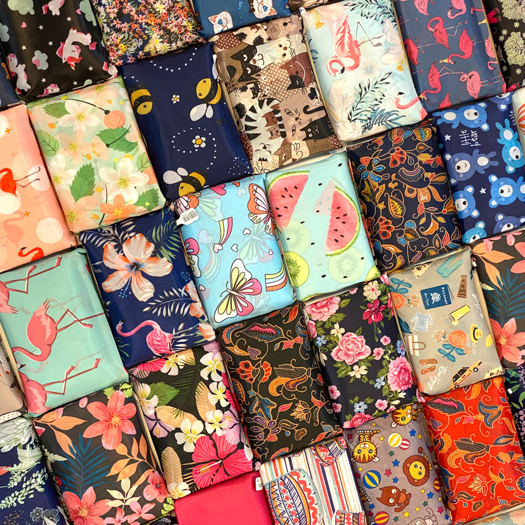 Foldable Bag Jackie - Assorted Prints