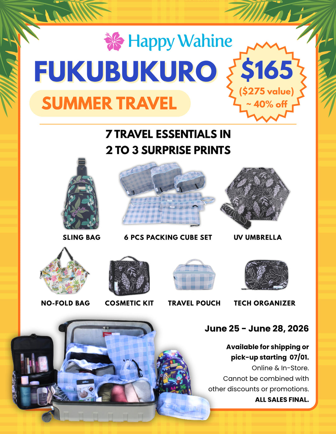 Summer Fukubukuro Travel Special - ALL SALES FINAL