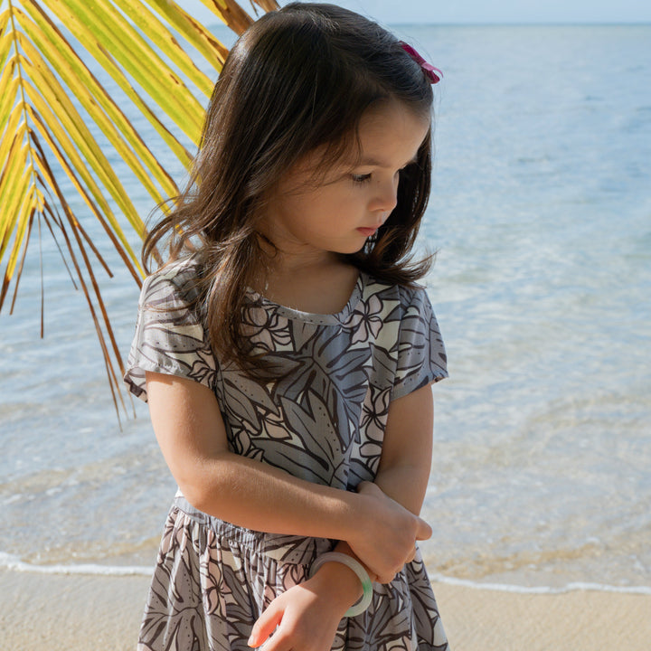 Girls Dress Leilani Lauae Grey