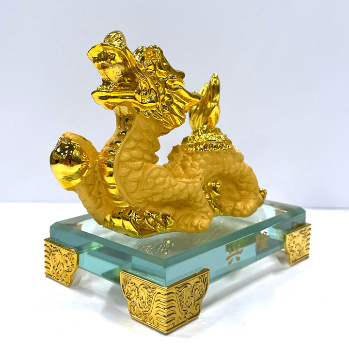 CNY Zodiac Glass Figurine Dragon