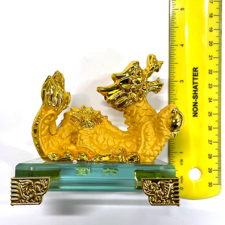 CNY Zodiac Glass Figurine Dragon