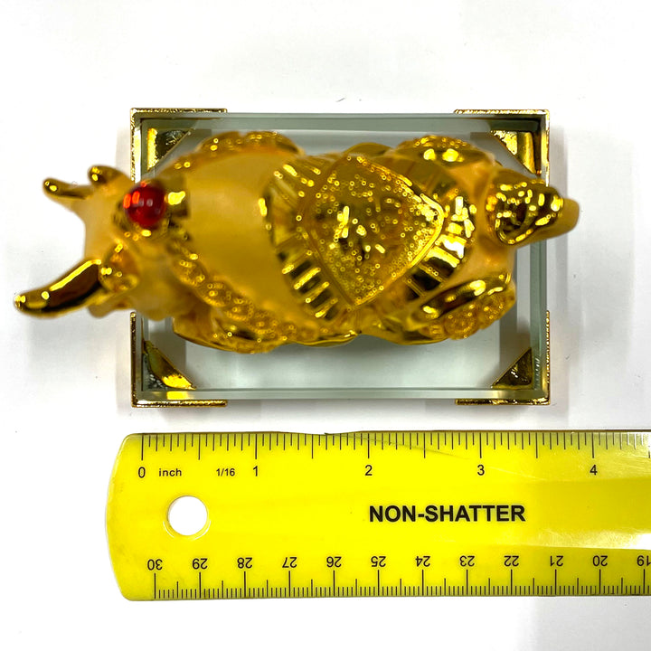 CNY Zodiac Glass Figurine Ox