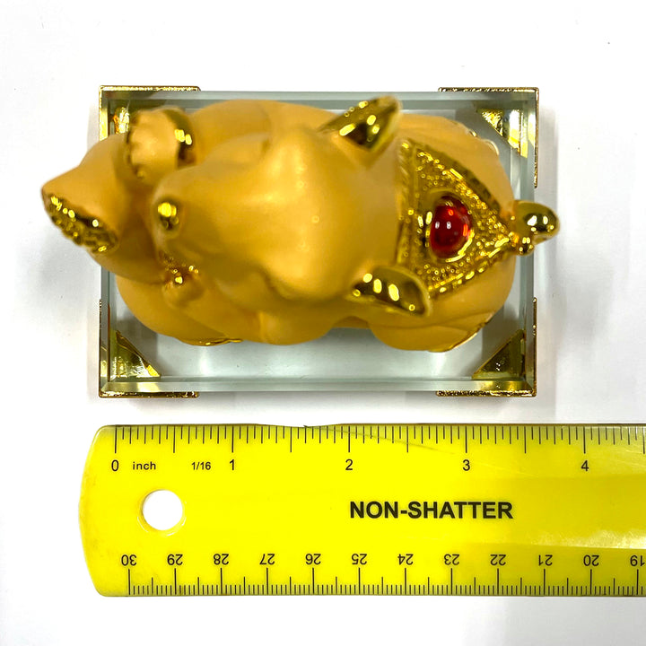 CNY Zodiac Glass Figurine Rat