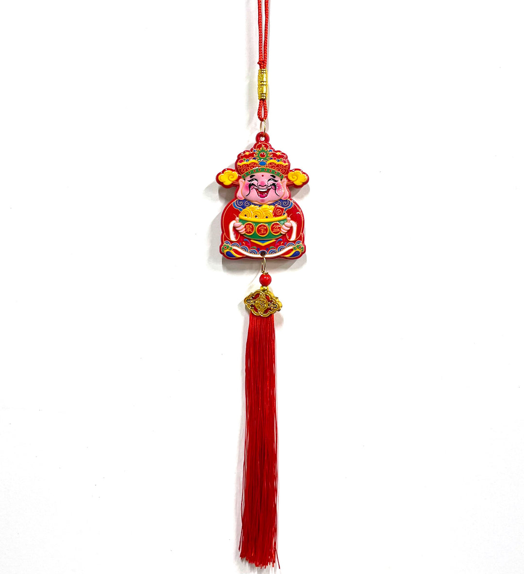 CNY Ceramic Money God Tassel