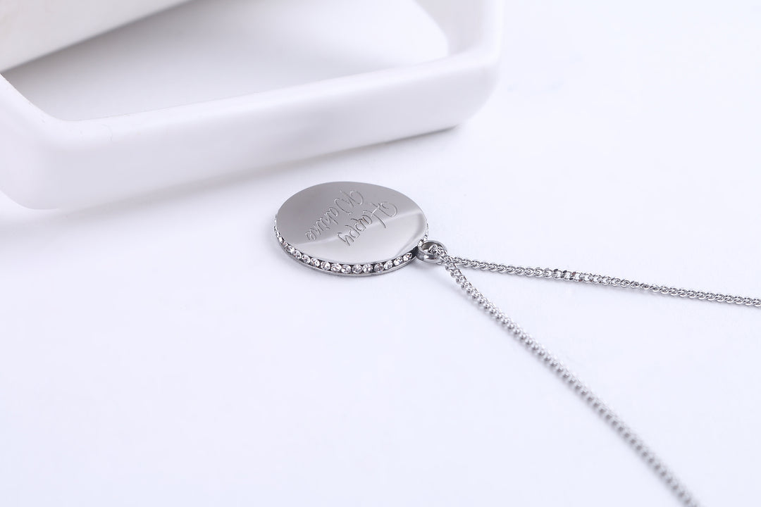Necklace Aloha Wahine Silver 26in
