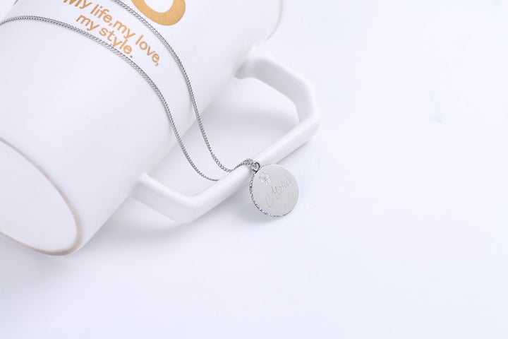 Necklace Aloha Wahine Silver 26in