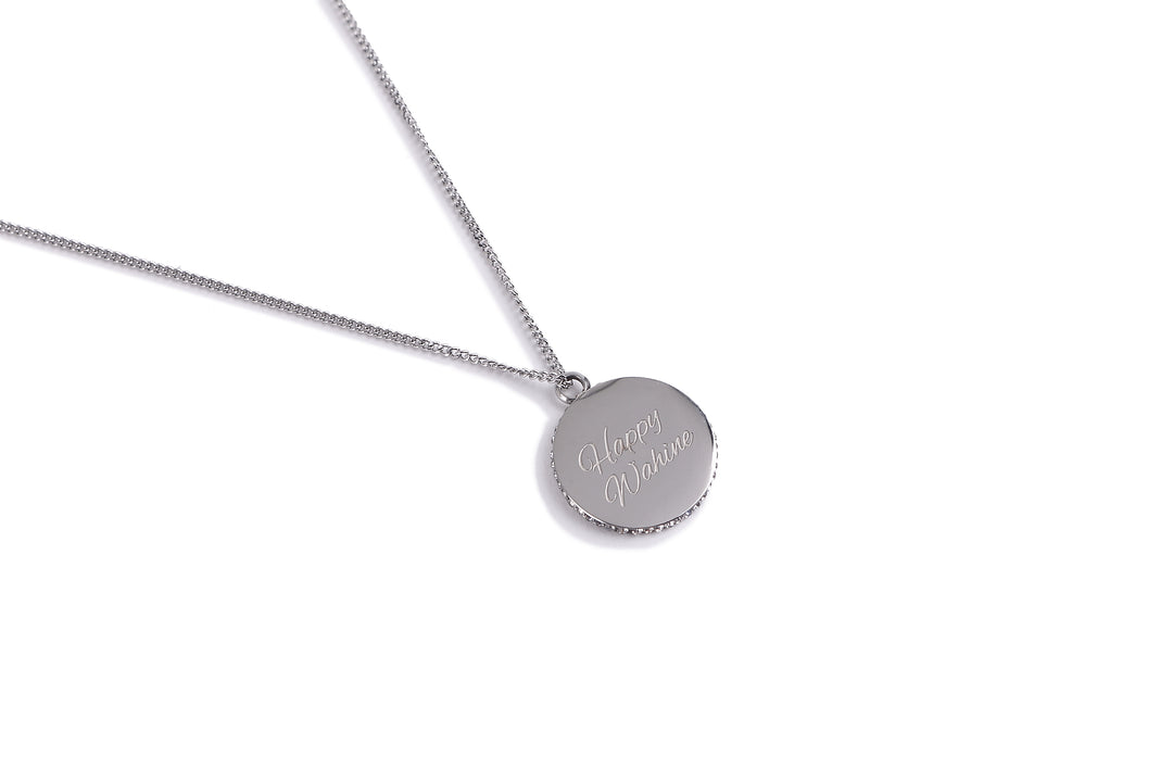 Necklace Aloha Wahine Silver 26in
