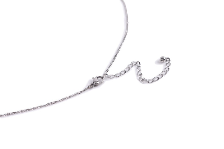 Necklace Aloha Wahine Silver 26in
