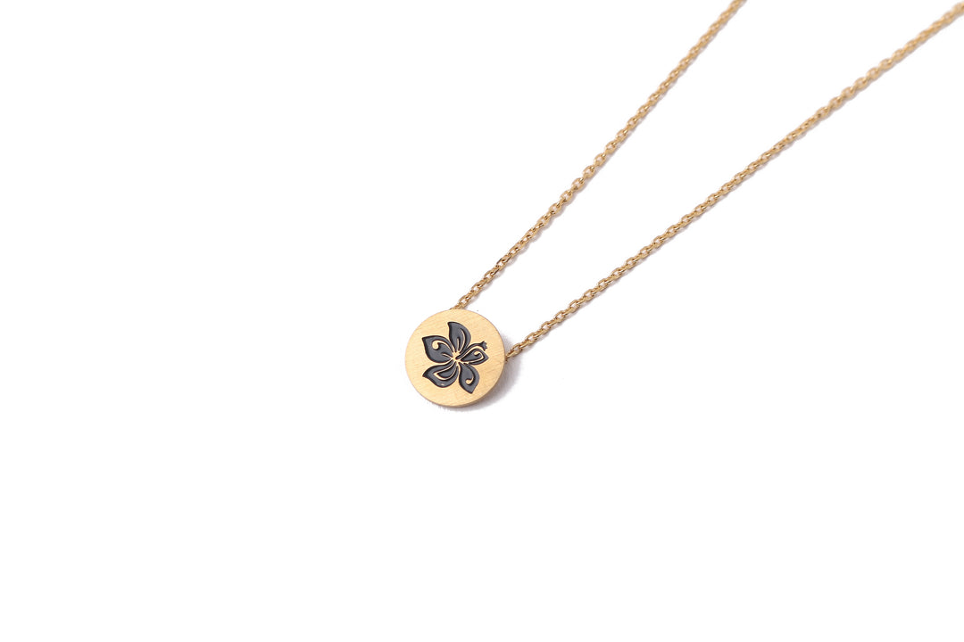 Necklace Aloha Hibiscus Gold