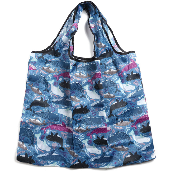 Foldable Bag Jackie Whales Blue