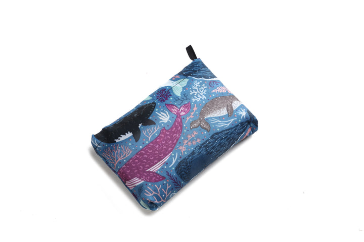 Foldable Bag Jackie Whales Blue