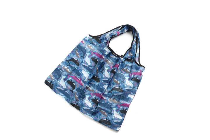 Foldable Bag Jackie Whales Blue