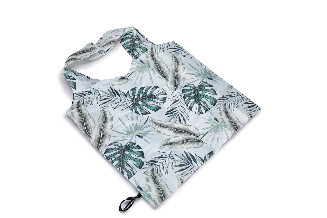 Foldable Bag Jake Monstera Teal