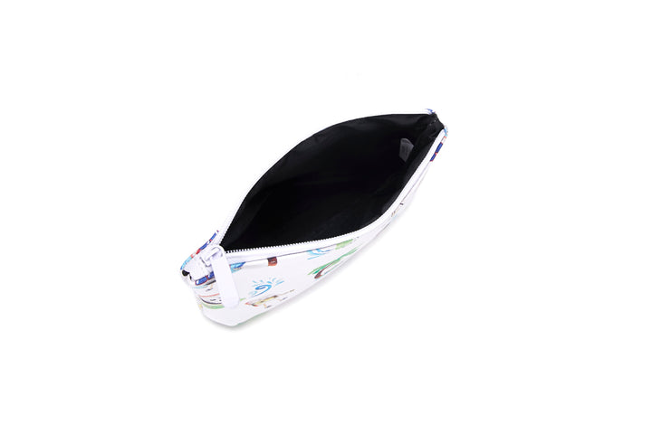 Pouch Gusset Small Musubi White