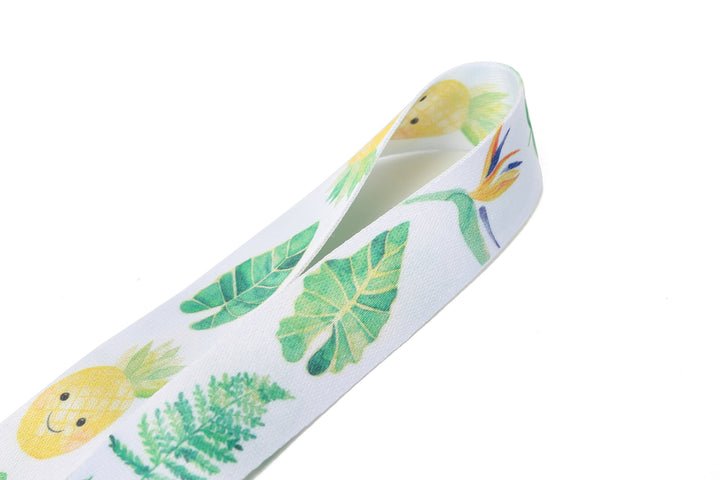 Lanyard Pineapple Monstera White