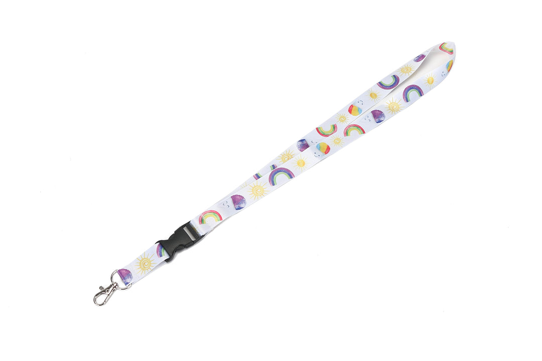 Lanyard Shave Ice White