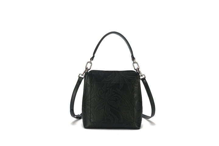 Crossbody Abby Tiare Infinity Embossed Black