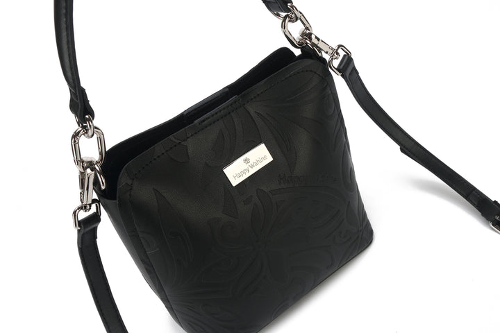 Crossbody Abby Tiare Infinity Embossed Black