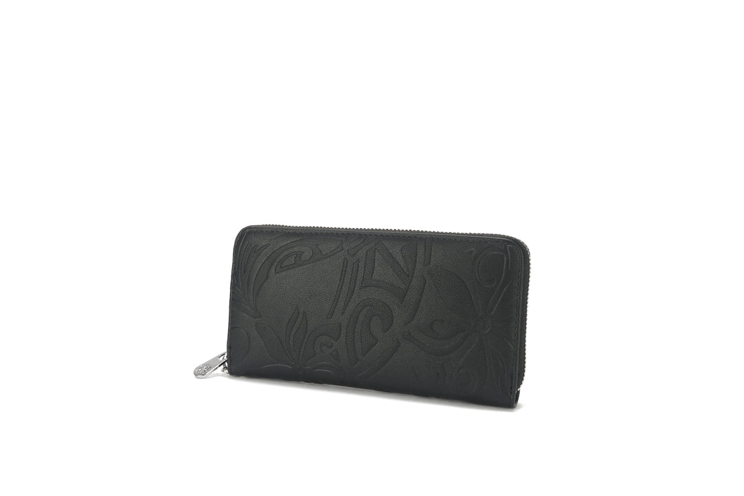 Wallet Kaylee Tiare Infinity Embossed Black