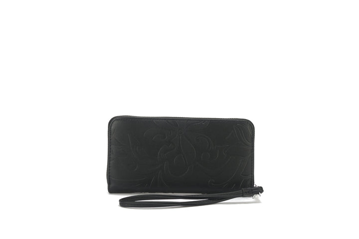 Wallet Kaylee Tiare Infinity Embossed Black