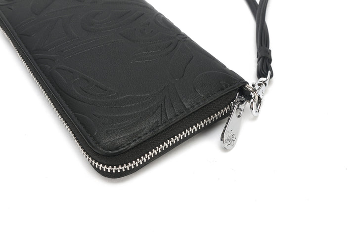 Wallet Kaylee Tiare Infinity Embossed Black