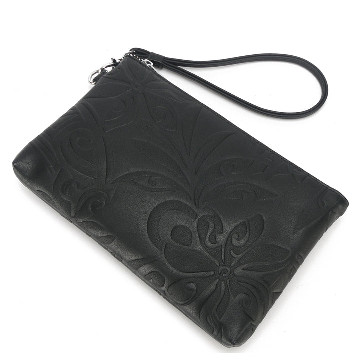 Wristlet Melody Tiare Infinity Embossed Black