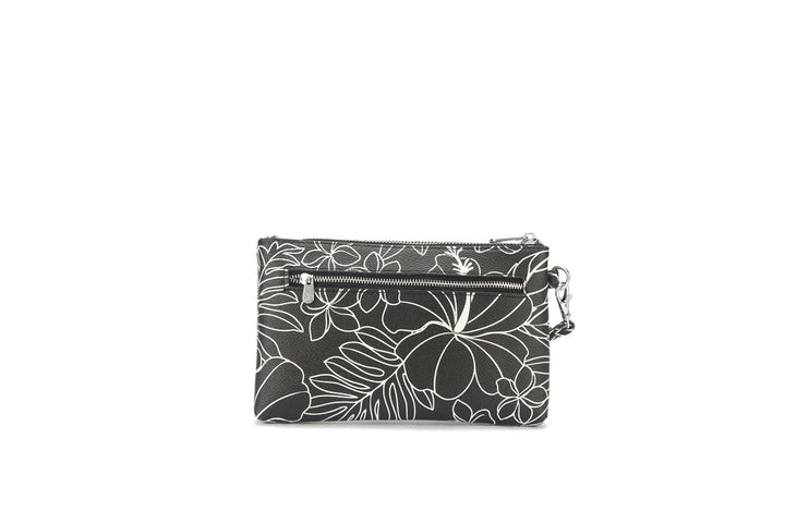 Wristlet Melody Hibiscus Lines Black