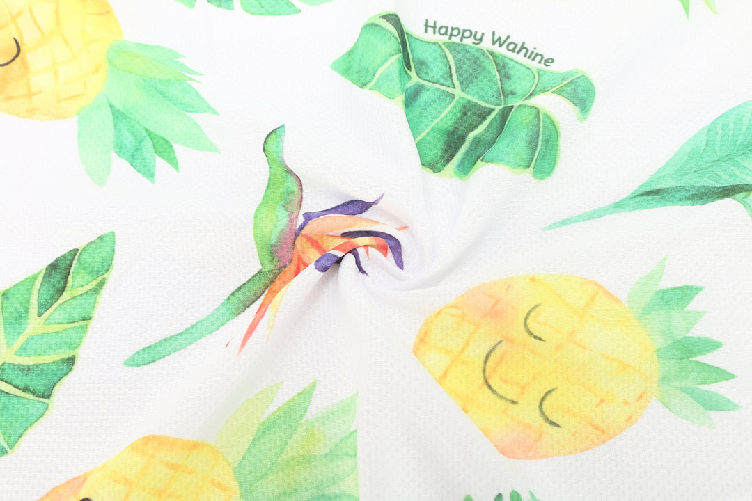 Cool Towel Pineapple Monstera White