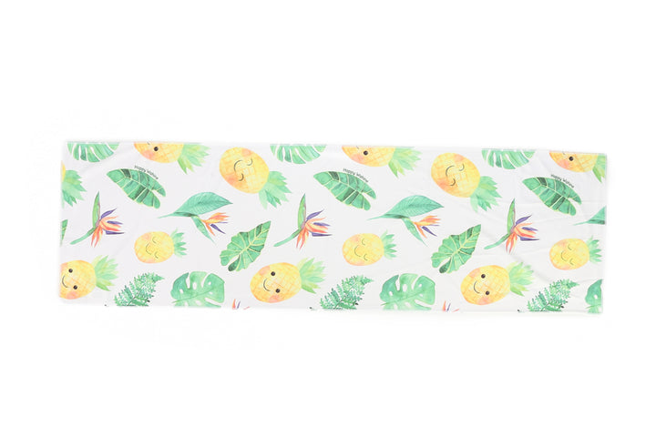 Cool Towel Pineapple Monstera White
