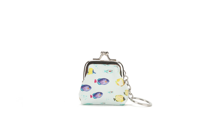 Pouch Coin Small Fish Ohana Blue