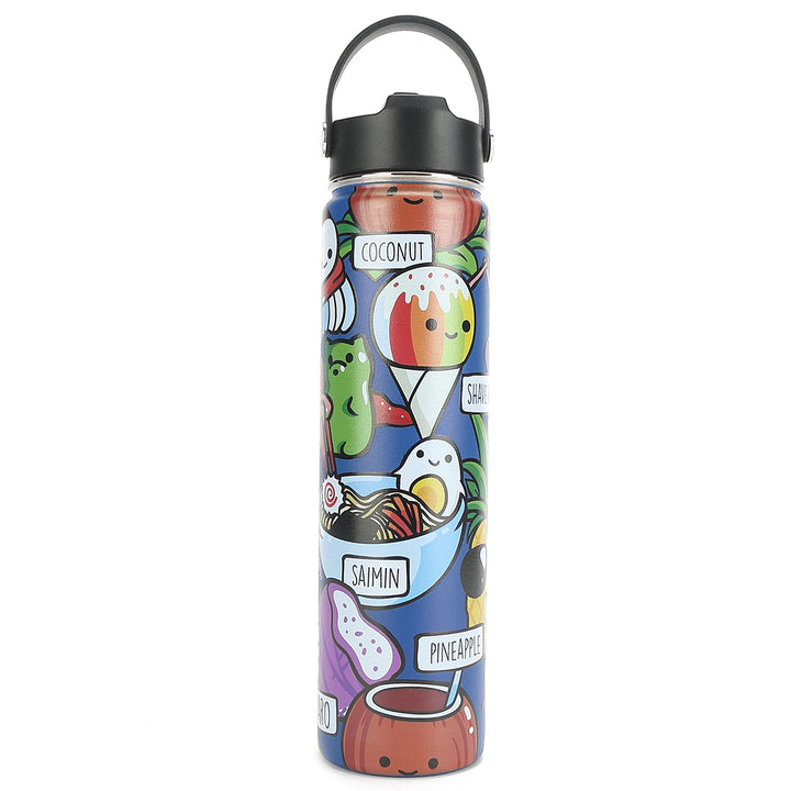 Insulated Water Bottle 24oz Craving Hawaii Blue