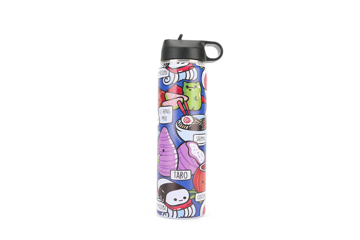Insulated Water Bottle 24oz Craving Hawaii Blue