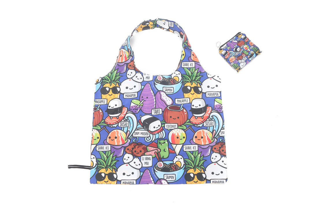 Foldable Bag Jake Craving Hawaiʻi Blue