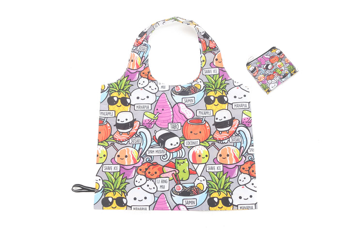 Foldable Bag Jake Craving Hawaiʻi Grey