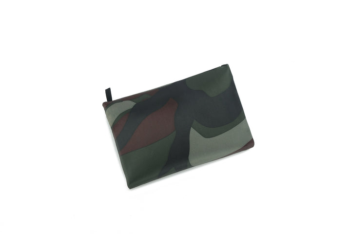 Foldable Bag Jackie Camoflage Simple Green