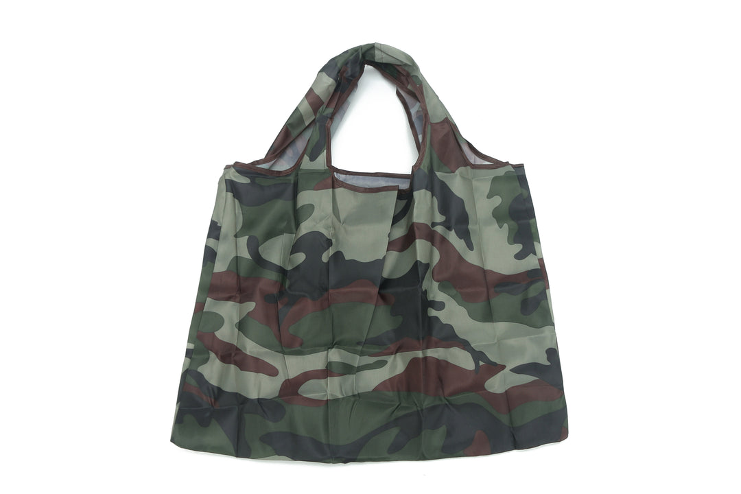 Foldable Bag Jackie Camoflage Simple Green
