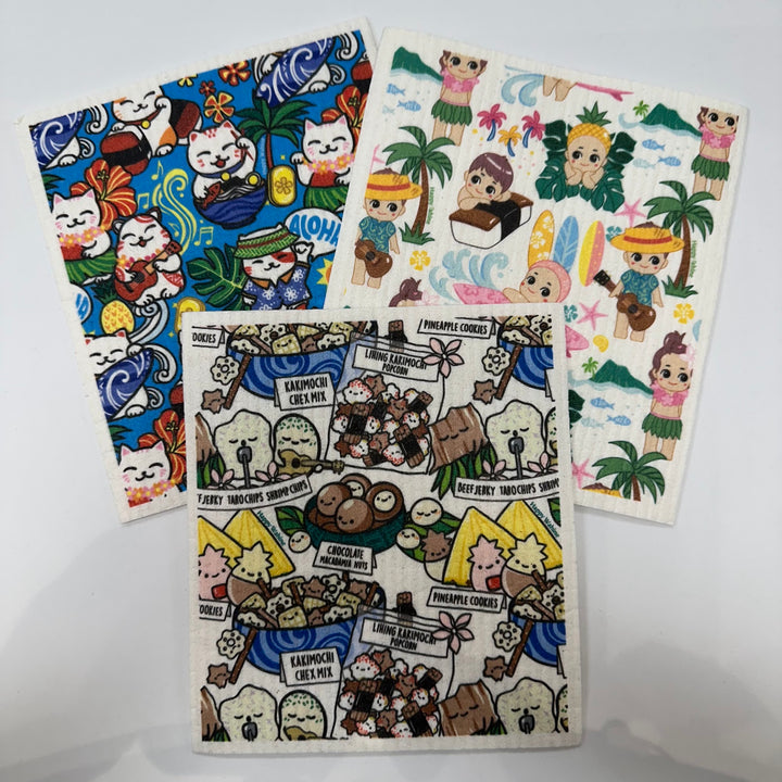 Swedish Dish Cloth Snacks Angel Neko