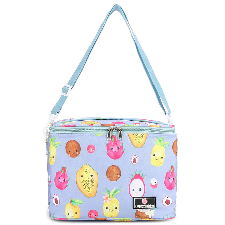 Cooler Tote Medium Hawaii Fruits Lavender