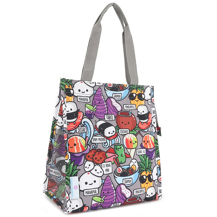 Lunch Tote Insulated Small Craving Hawaii Grey