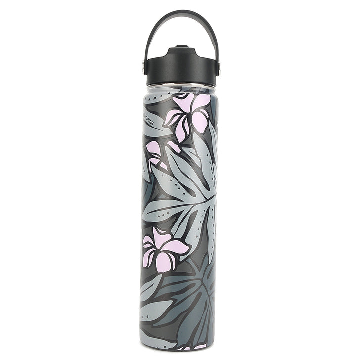 Insulated Water Bottle 24oz Lauaʻe Grey