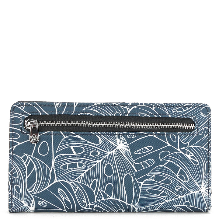 Wallet Teyla Monstera Lines Navy