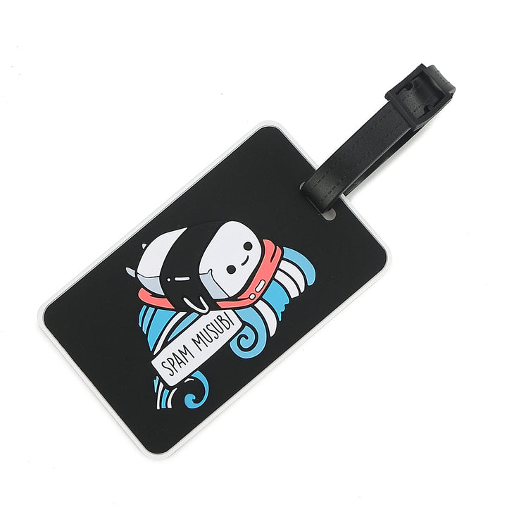 Luggage Tag Spam Musubi Black