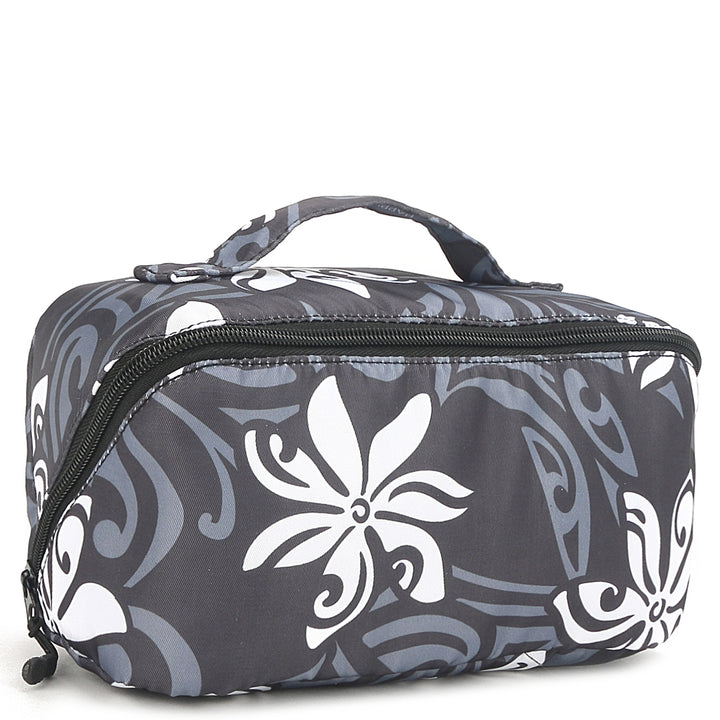 Travel Cosmetic Pouch Tiare Infinity Black