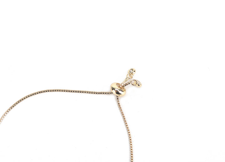 JW Crystal Bracelet Dolphin Gold