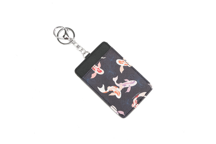 Card Case April Koi Navy
